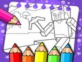 খেলা Minecraft Coloring Book