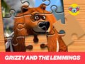 খেলা Grizzy and the Lemmings Jigsaw Puzzle Planet