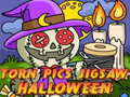 খেলা Torn Pics Jigsaw Halloween