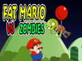 খেলা Fat Mario vs Zombies