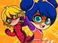 খেলা Super Chibi Coloring Book