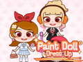 খেলা Paint Doll Dress Up