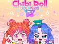 খেলা Chibi Doll Dress Up & Coloring
