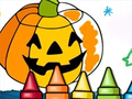 খেলা Halloween Coloring Games