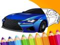 খেলা Japanese Luxury Cars Coloring Book 