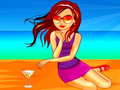 খেলা Beach Girl Dressup