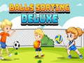 খেলা Balls sorting deluxe