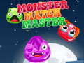 খেলা Monster Match Master