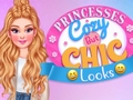 খেলা Princesses Cozy But Chic Looks