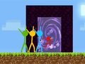 খেলা Stickman Parkour Skyland