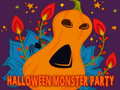 খেলা Halloween Monster Party Jigsaw