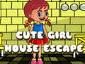 খেলা Cute Girl House Escape