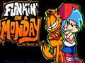 খেলা Funkin' On a Monday with Garfield the cat