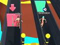 খেলা Muscle race games body run 3d