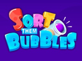 খেলা Sort Them Bubbles