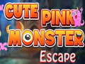 খেলা Cute Pink Monster Escape 