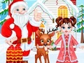খেলা Baby Taylor Christmas Reindeer Fun