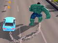 খেলা Chained Car vs Hulk 