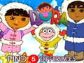 খেলা Dora Find 5 Differences