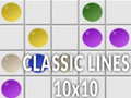 খেলা Classic Lines 10x10