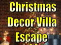 খেলা Christmas Decor Villa Escape