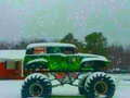 খেলা Winter Monster Truck Puzzles