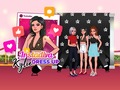 খেলা Instadiva Kylie Dress Up