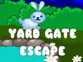 খেলা Yard Gate Escape