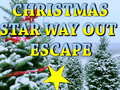 খেলা Christmas Star way out Escape