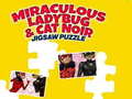 খেলা Miraculous Ladybug & Cat Noir Jigsaw Puzzle