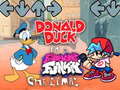 খেলা Donald Duck Friday in a Night Funkin Christmas