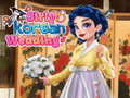 খেলা Girly Korean Wedding