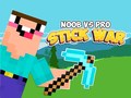 খেলা Noob vs Pro Stick War