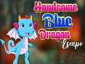 খেলা Handsome Blue Dragon Escape