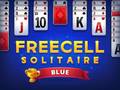 খেলা Freecell Solitaire Blue