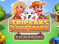 খেলা Tripeaks Solitaire Farm Edition