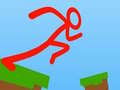 খেলা Stickman parkour craft