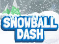 খেলা Snowball Dash