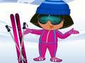 খেলা Dora Ski Dress up 