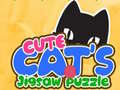 খেলা Cute Cats Jigsaw Puzzle