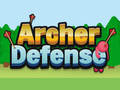 খেলা Archer Defense Advanced