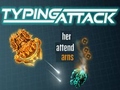 খেলা Typing Attack