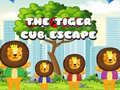 খেলা The Tiger Cub Escape