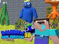 খেলা Rainbow Noob Survivor 3D