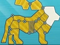 খেলা Shape Fold Animals