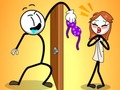 খেলা Stickman Thief Puzzle