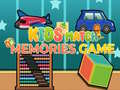 খেলা Kids match memories game