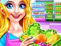 খেলা Supermarket Girl Cleanup