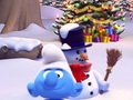 খেলা Smurfy Snowballs