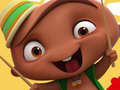খেলা Mini Beat Power Rockers: Jigsaws with Carlos